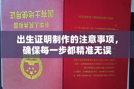 永吉出生证明制作的注意事项，确保每一步都精准无误